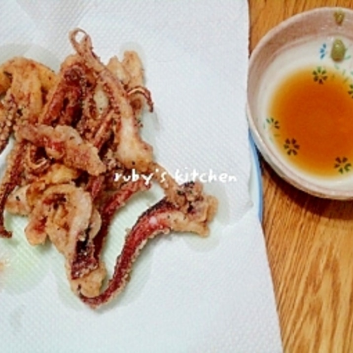 イカゲソ唐揚げ 柚子こしょうポン酢で レシピ 作り方 By Ruby Nao 楽天レシピ イカゲソ唐揚げ 柚子こしょうポン酢で レシピ 作り方 By Ruby Nao 楽天レシピ